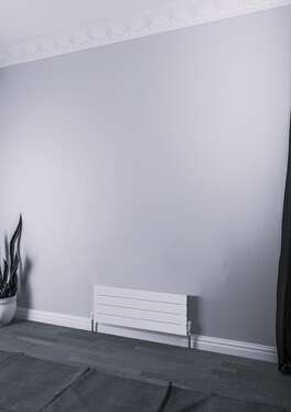Teos Yatay Çelik Radyatör 600X295 Pütürlü Beyaz (Ral 9016)