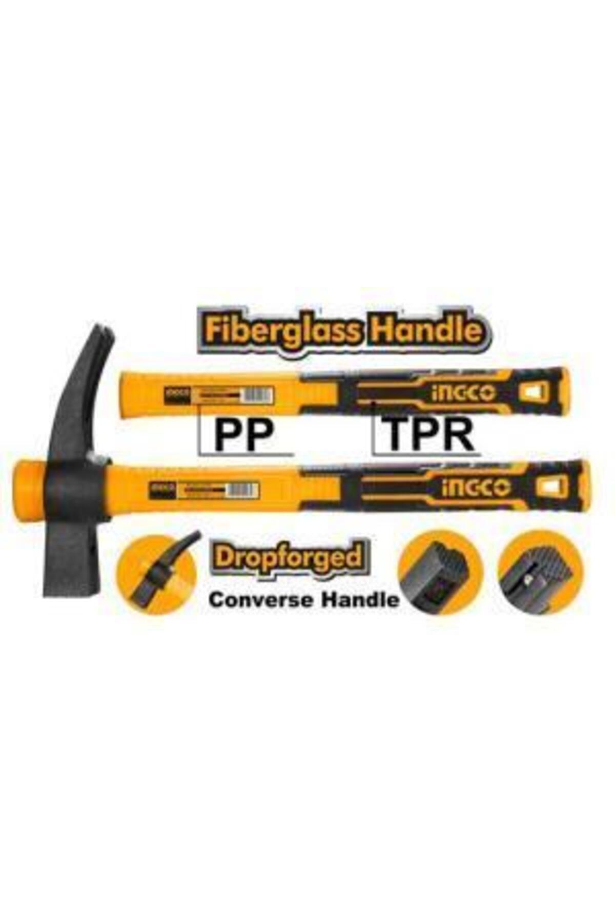 Fiberglass Saplı Fransız Tipi Çatal Çekiç 700g