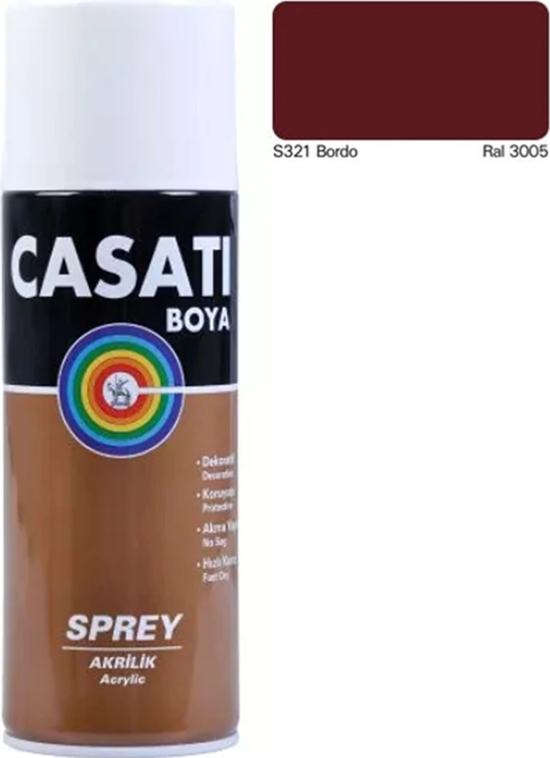 Casatı 321 Sprey Bordo