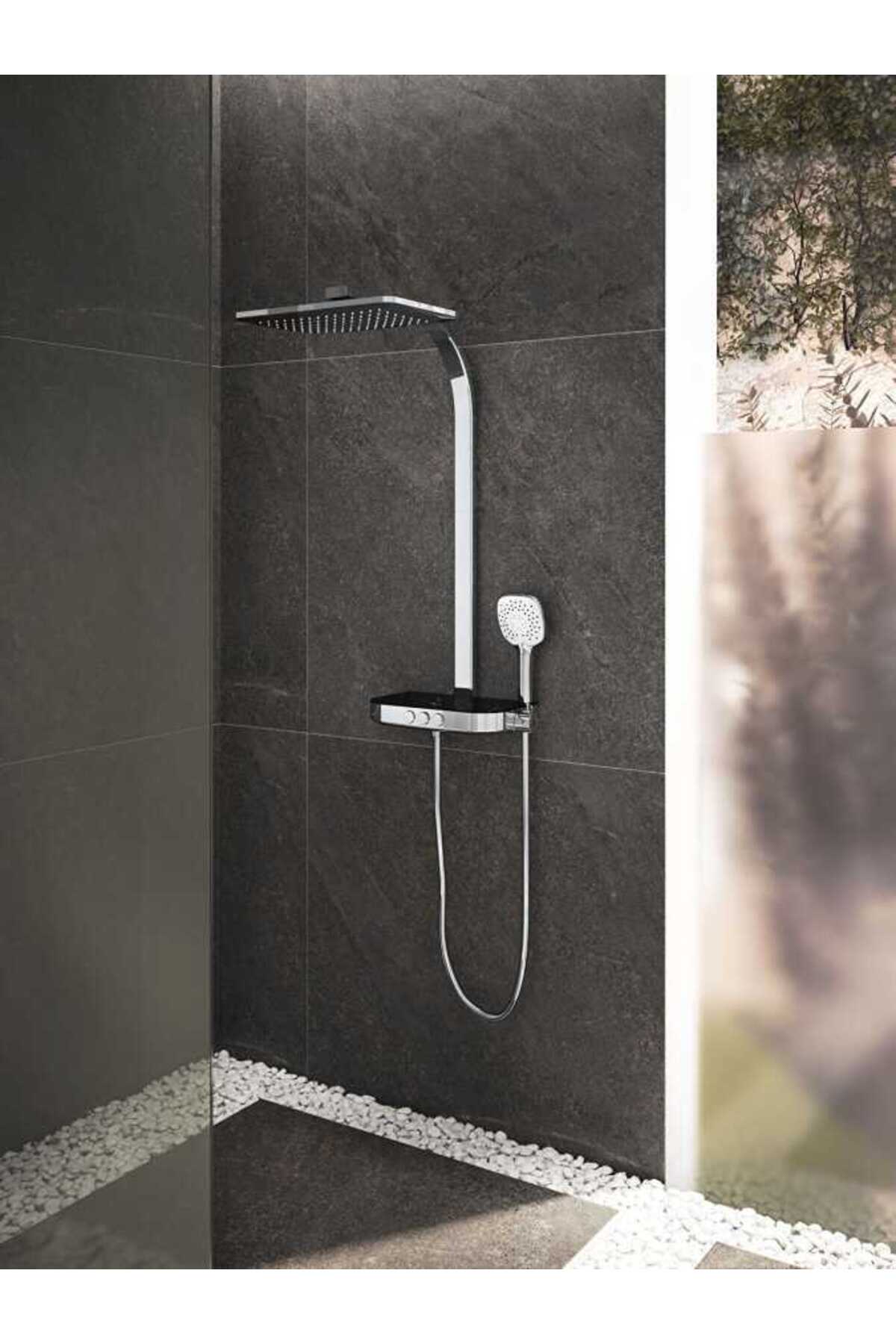 Aquacontrol Charm 360 3F Duş Sistemi A47204 Krom