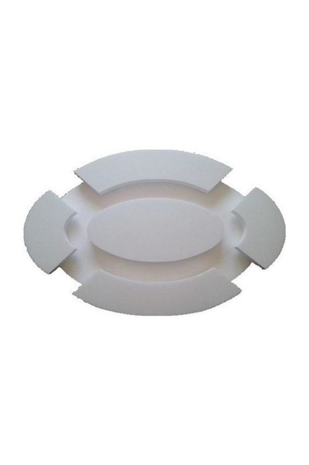 Kartonpiyer Stropiyer Ledli Spotlu Tavan Göbeği Oval 64 cm