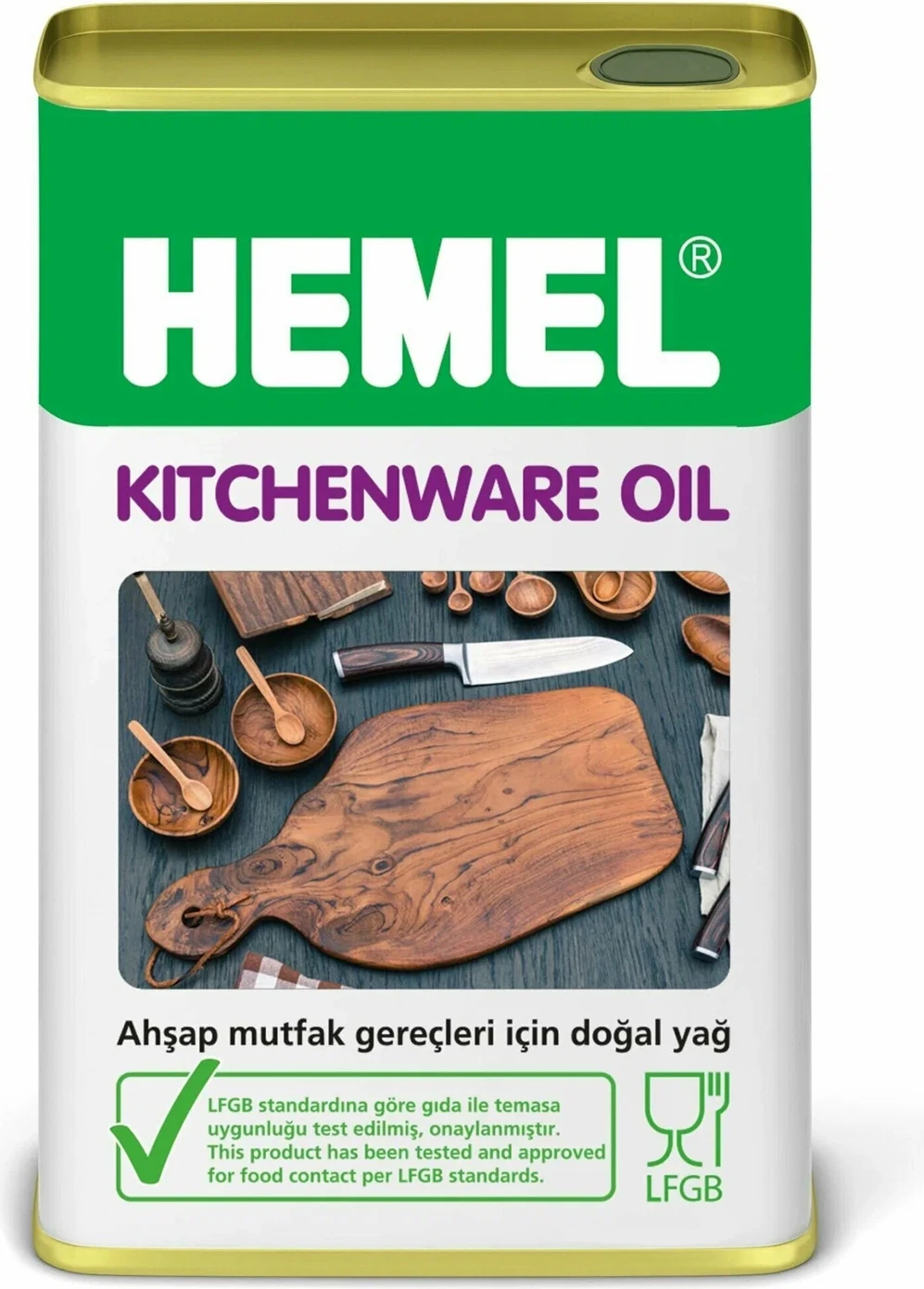 Kitchenware Oil Clear Şeffaf Ahşap Mutfak Gereçleri Yağı 0,175 ml