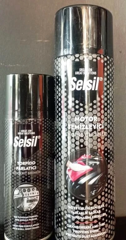 Motor Temizleyici ve Torpido Parlatıcı Set
