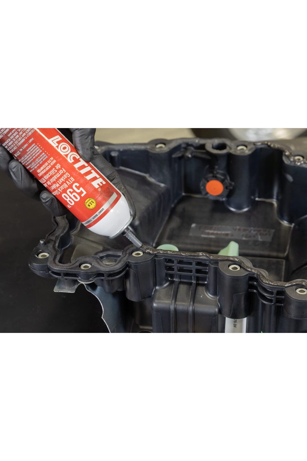 598 SİYAH SİLİKON SIVI CONTA YÜKSEK KALİTE / YÜKSEK SICAKLIK (80ml)