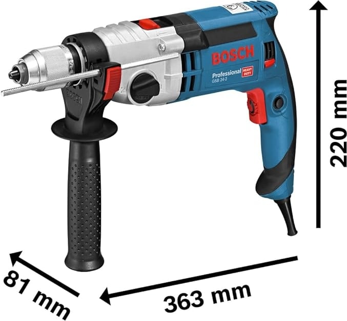 BOSCH Professional Gsb 24-2 Darbeli Matkap