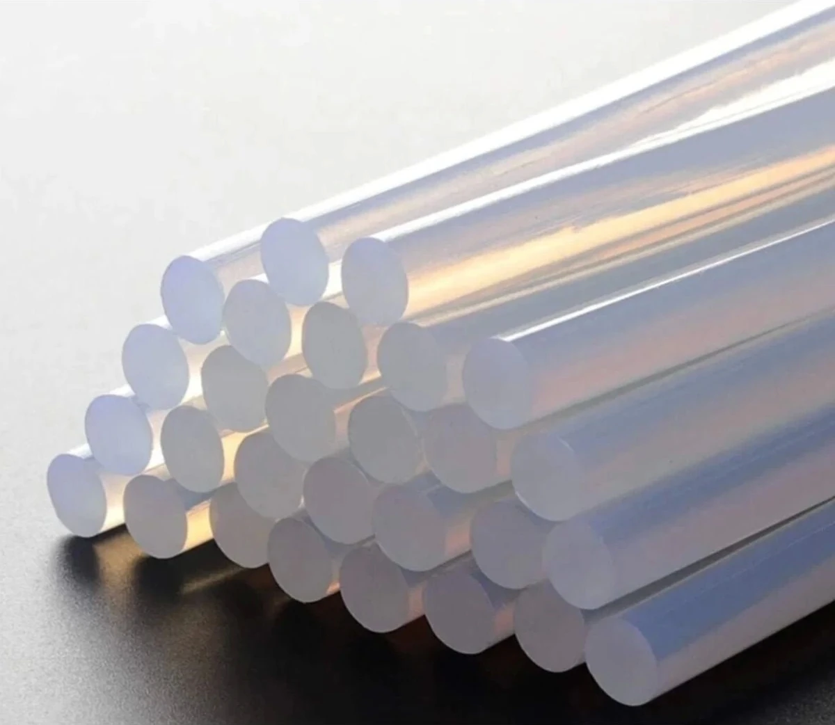 50 Adet Kalın Silikon Sıcak Mum Silikon Çubuk T