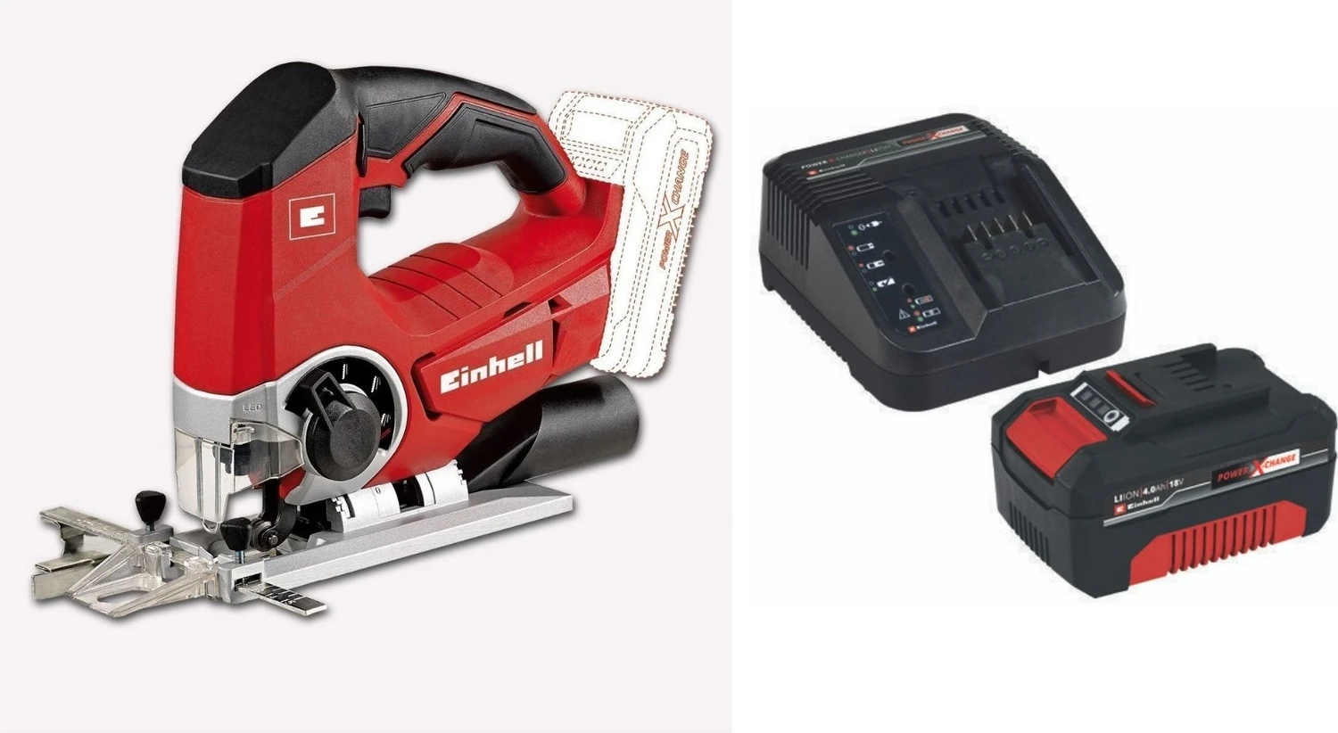 Te-Js 18 Li Akülü Dekupaj Testere 4.0AH Starter Kit