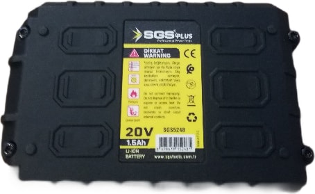 SGS 20 Volt Yedek Batarya (1.5AH)