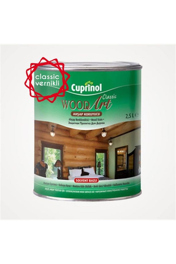 Cuprınol Woodart Klasık Vernıklı Koyu Meşe 15lt Ahşap Bakım Ürünü