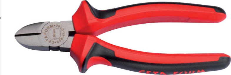 E06-41-0180 180 mm Yan Keski Polisaj Yüz-Ergonomik Sap