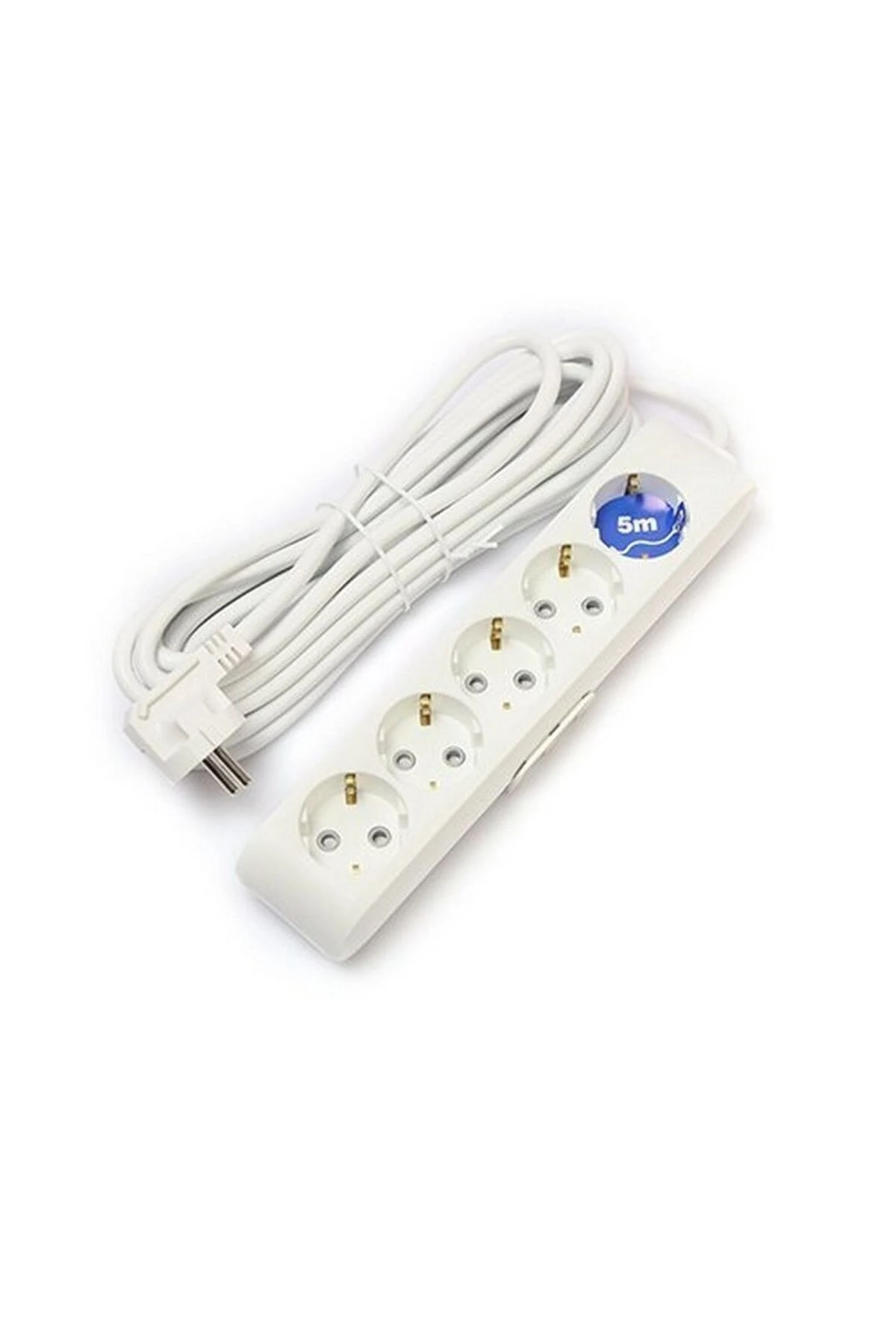 Multi-Let Beşli Priz Anahtarlı Topraklı Kablolu Çocuk Korumalı 5 Mt