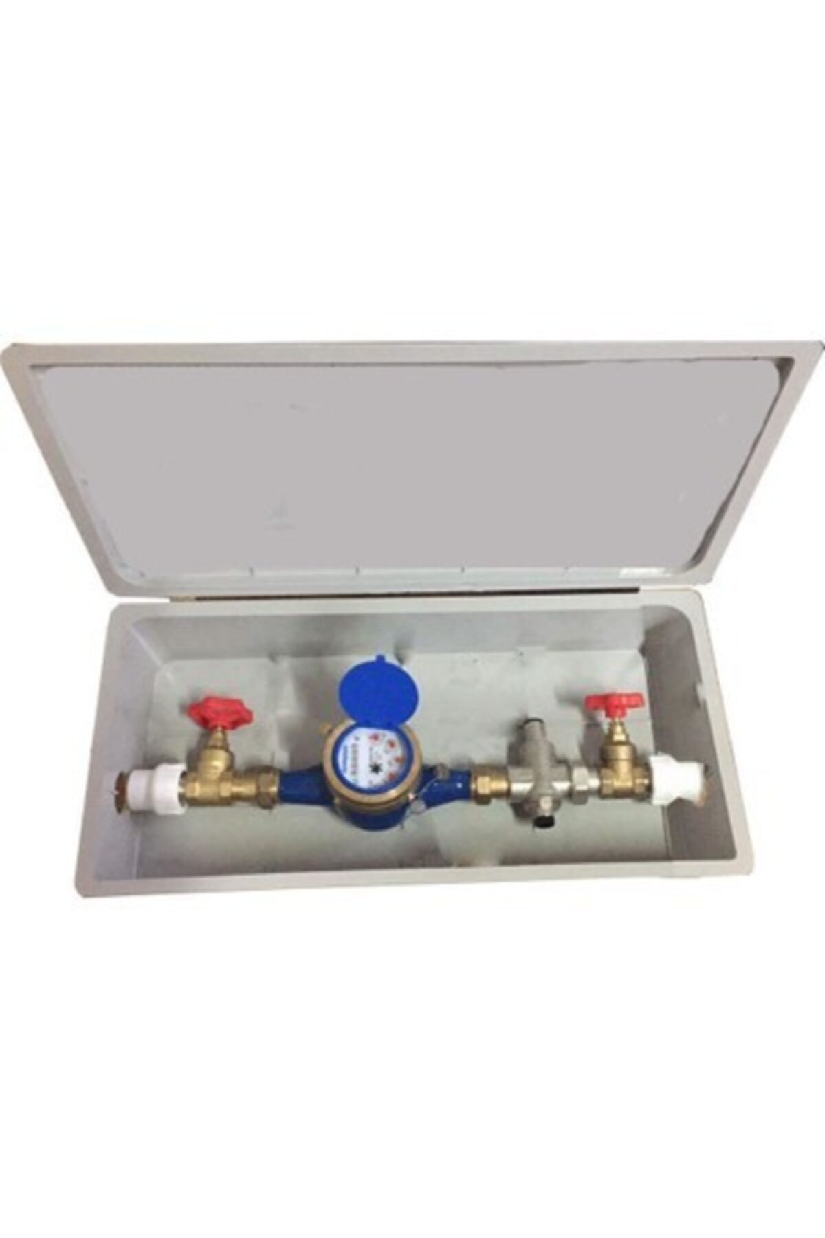 Su Sayacı Panosu Su Saati Kutusu Tekli Model Plastik