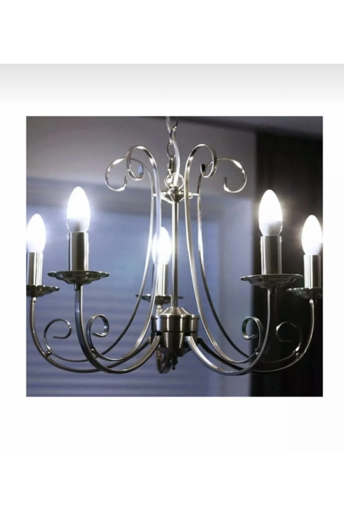 5-7w Led Ampü Mum L Beyaz (5adet)