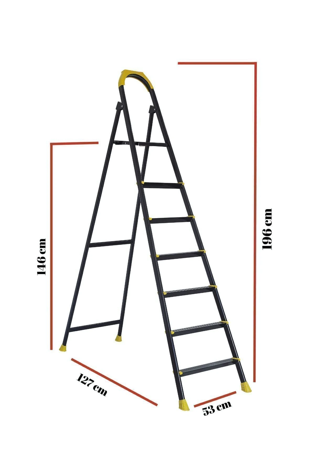 Hardy 6+1 Özel Tasarım Hafif Merdiven