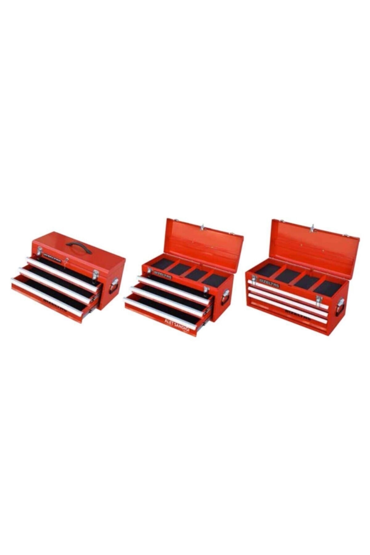 İZELTAŞ 3 Çekmeceli Alet Sandığı 285x650x322mm