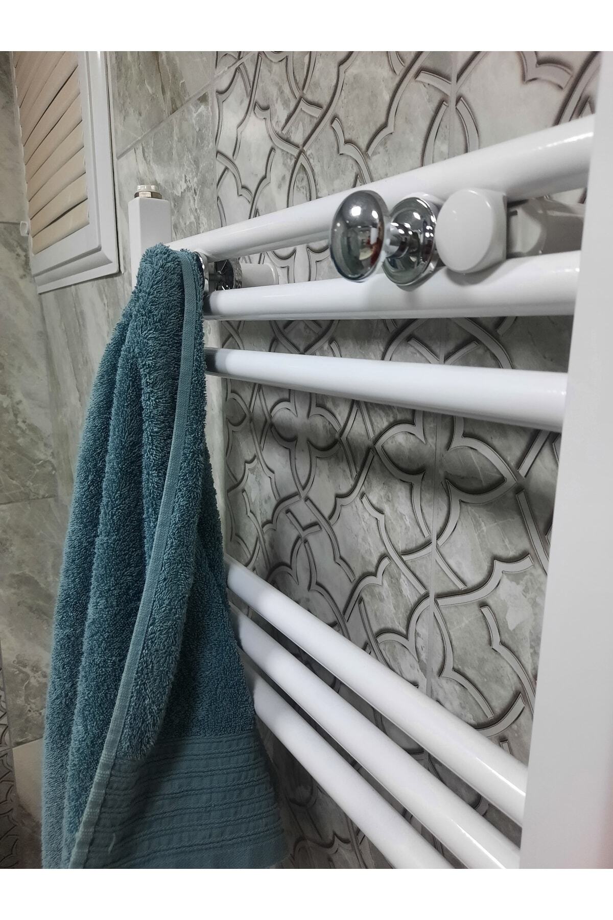 2 Adet Havlupan Üzeri Askı El Ile Kolay Kurulum, Bornoz Askısı Ikili Set Olarak Gönderilmektedir