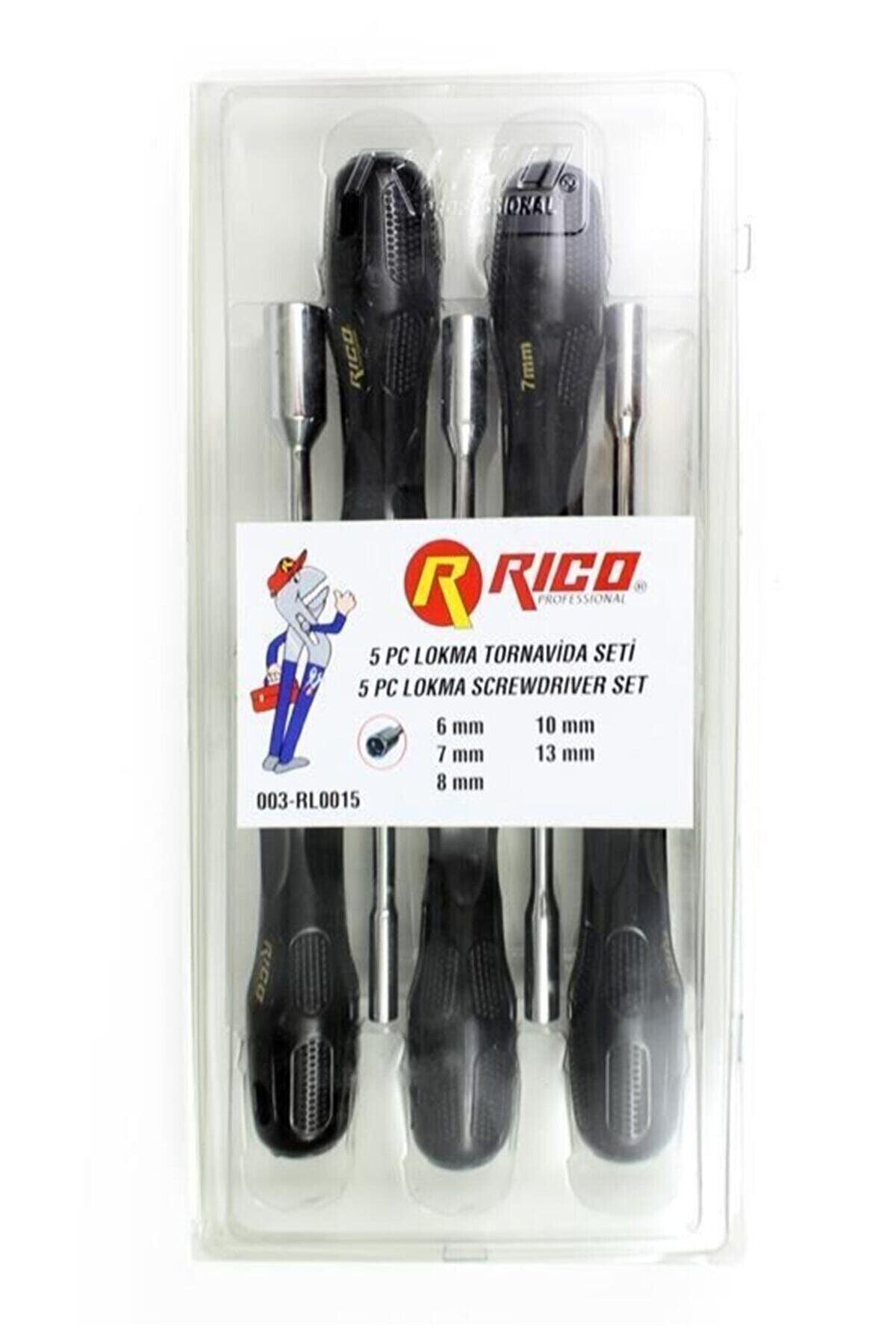 RİCO 5 Parça Lokma Tornavida Takımı