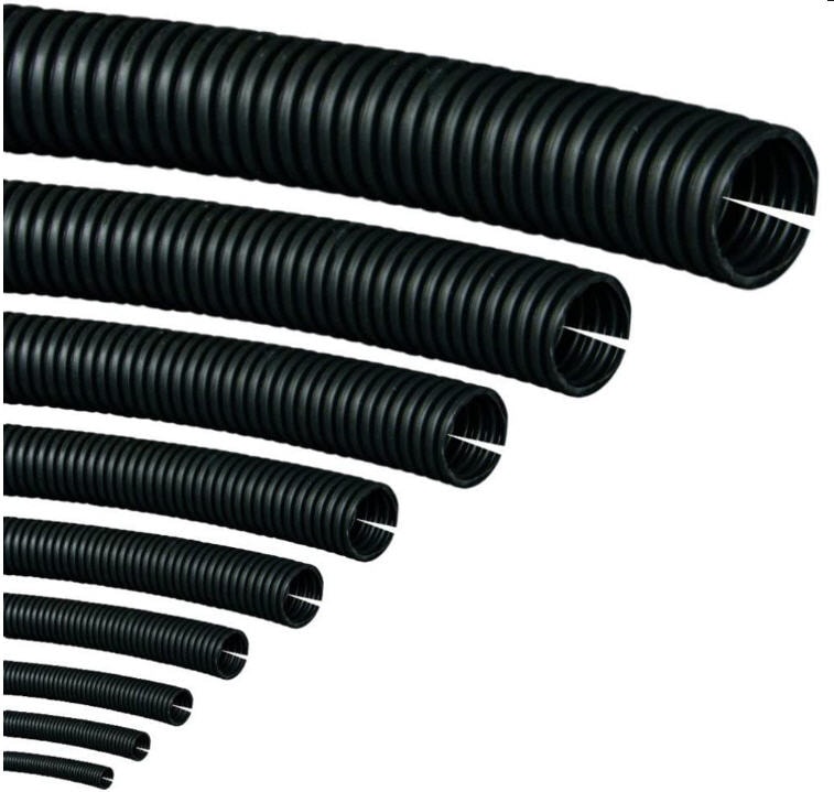 10MM Kablo Tesisat Gizleme Düzenleme Yarıklı Spiral Hortum