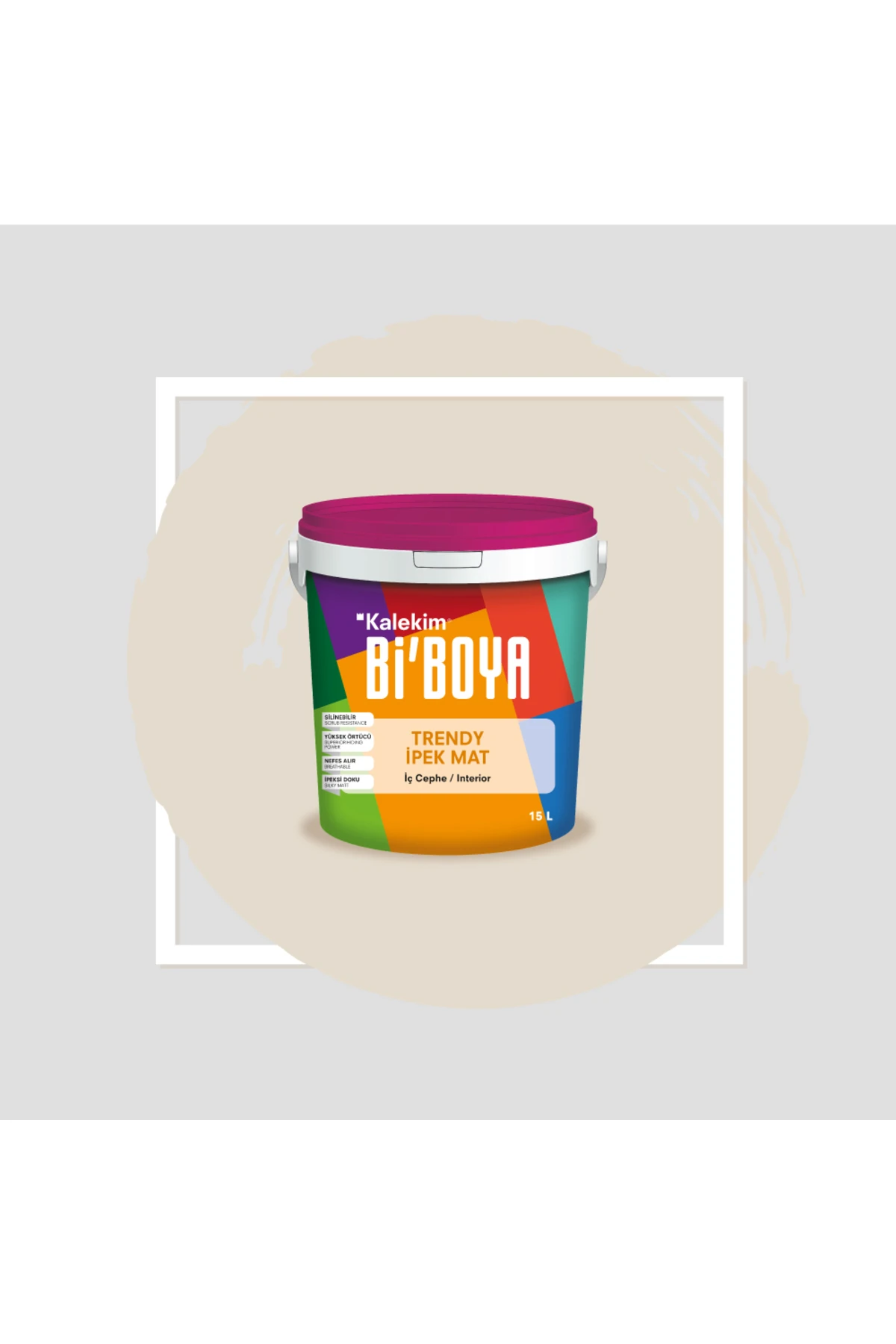 İpek Mat Trendy 15 Lt Kumru