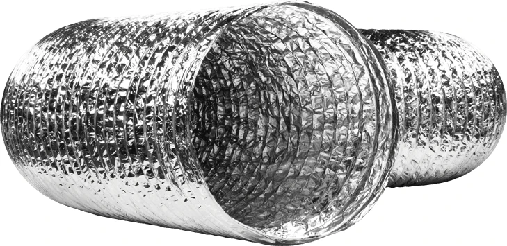 Izolesiz Alüminyum Flexible Hava Kanalı