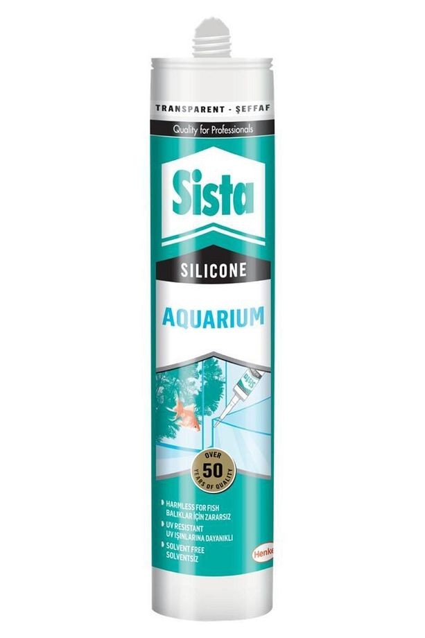 SİSTA AKVARYUM SİLİKONU ŞEFFAF 280ML/335 GR