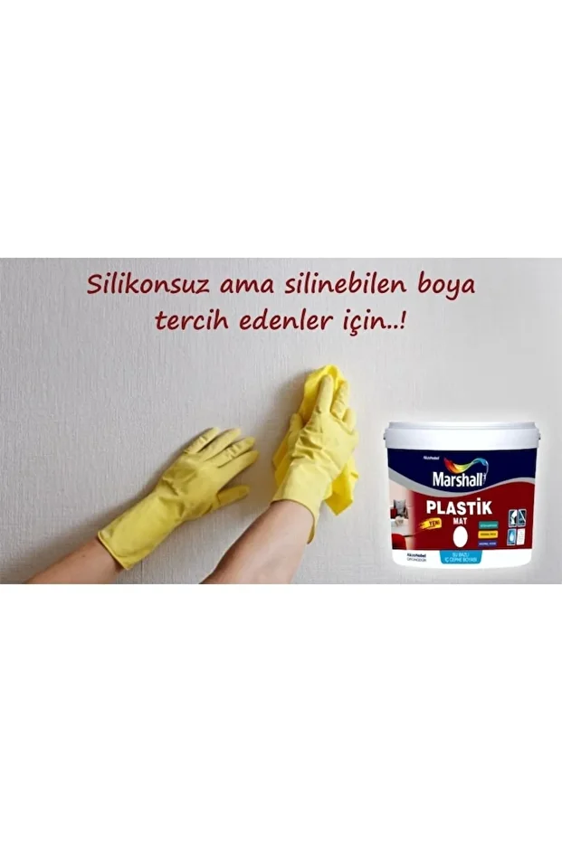 Plastik Mat Su Bazlı Duvar Boyası 2.5 Lt - Silinebilir -kolay Uygulama - Kızıl Kum -