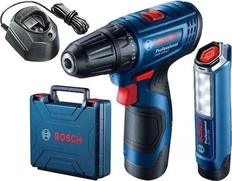 BOSCH Professional Gsr 120-LI 2X2AH Çift Akülü Delme Vidalama