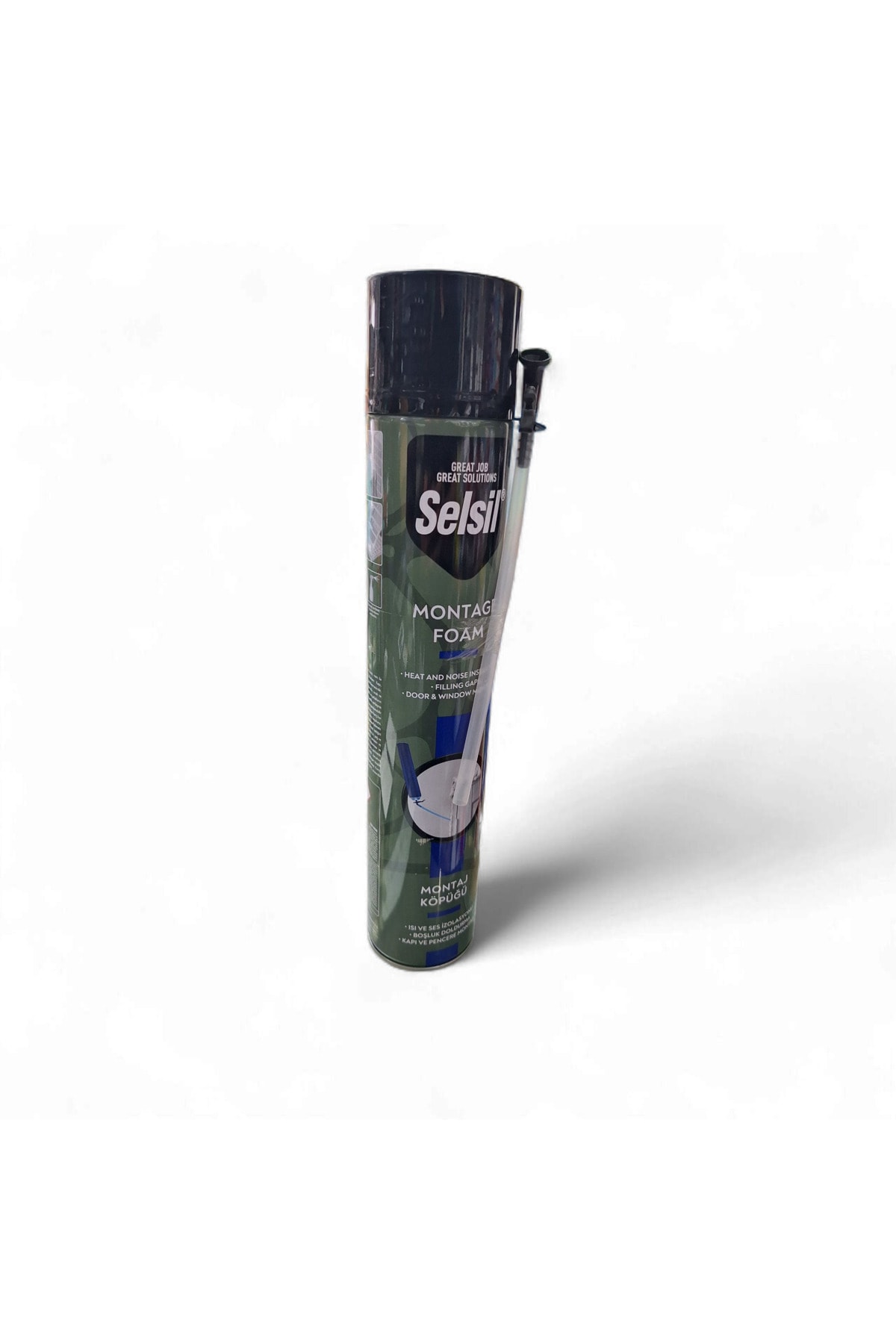 SELSİL poliüretan montaj köpüğü 750 ml 600g