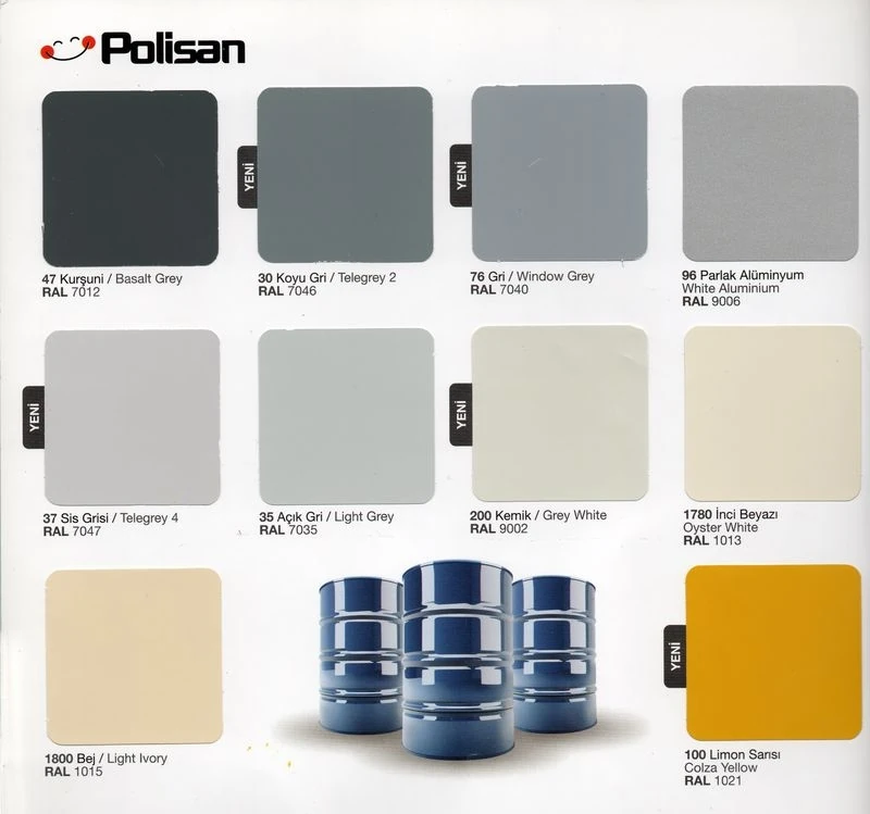 Endüstriyel Boya Aluminyum 15 kg