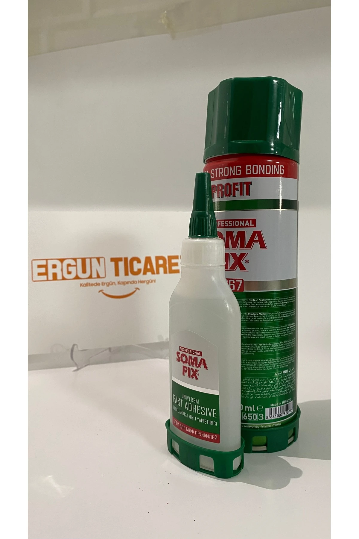 Hızlı Yapıştırıcı Ekstra Büyük Boy Set 500ml+125ml