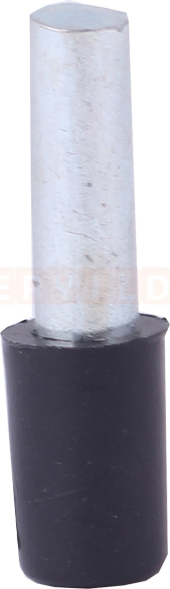 Plastik Başlı Metal Raf Pimi Siyah
