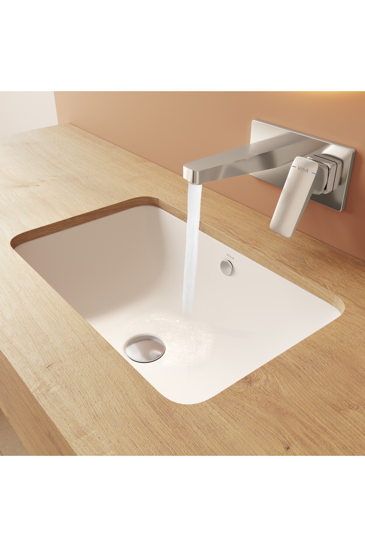 S20 7475b003-0618 Tezgah Altı Lavabo, 48 Cm, Beyaz