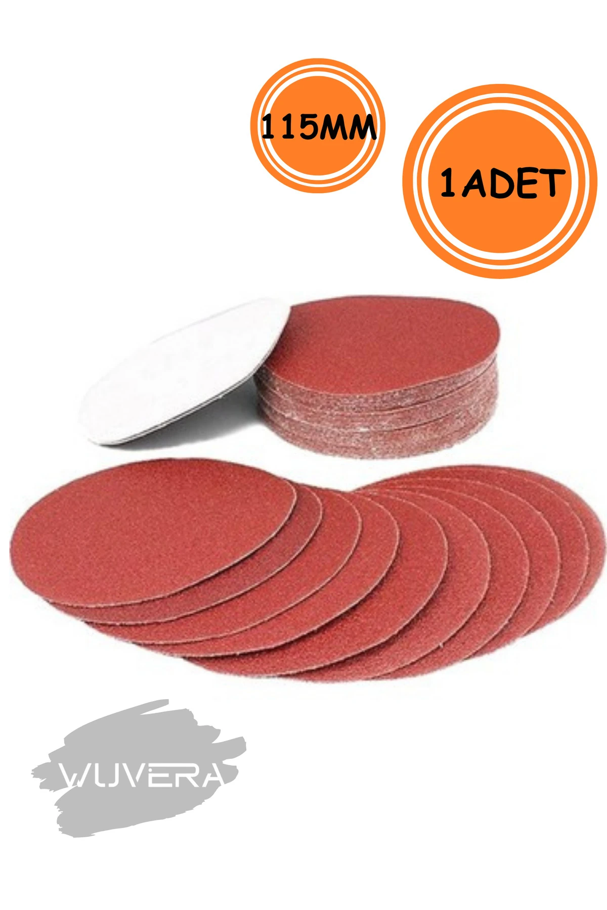 115mm 180 Kum Cırt Zımpara – İnce Yüzey Zımparalama İçin Pratik ve Dayanıklı Çözüm 1 ADET