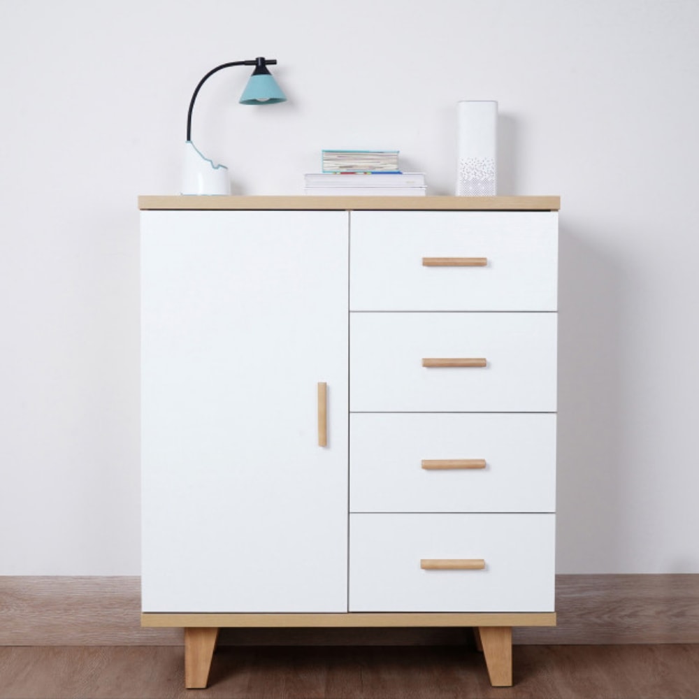 Dolap Kulpu, 10 Adet - 96 mm (9,6 Cm) - Doğal Ahşap Kulp, Cekmece Kulpu, Mutfak Dolap Kulplari