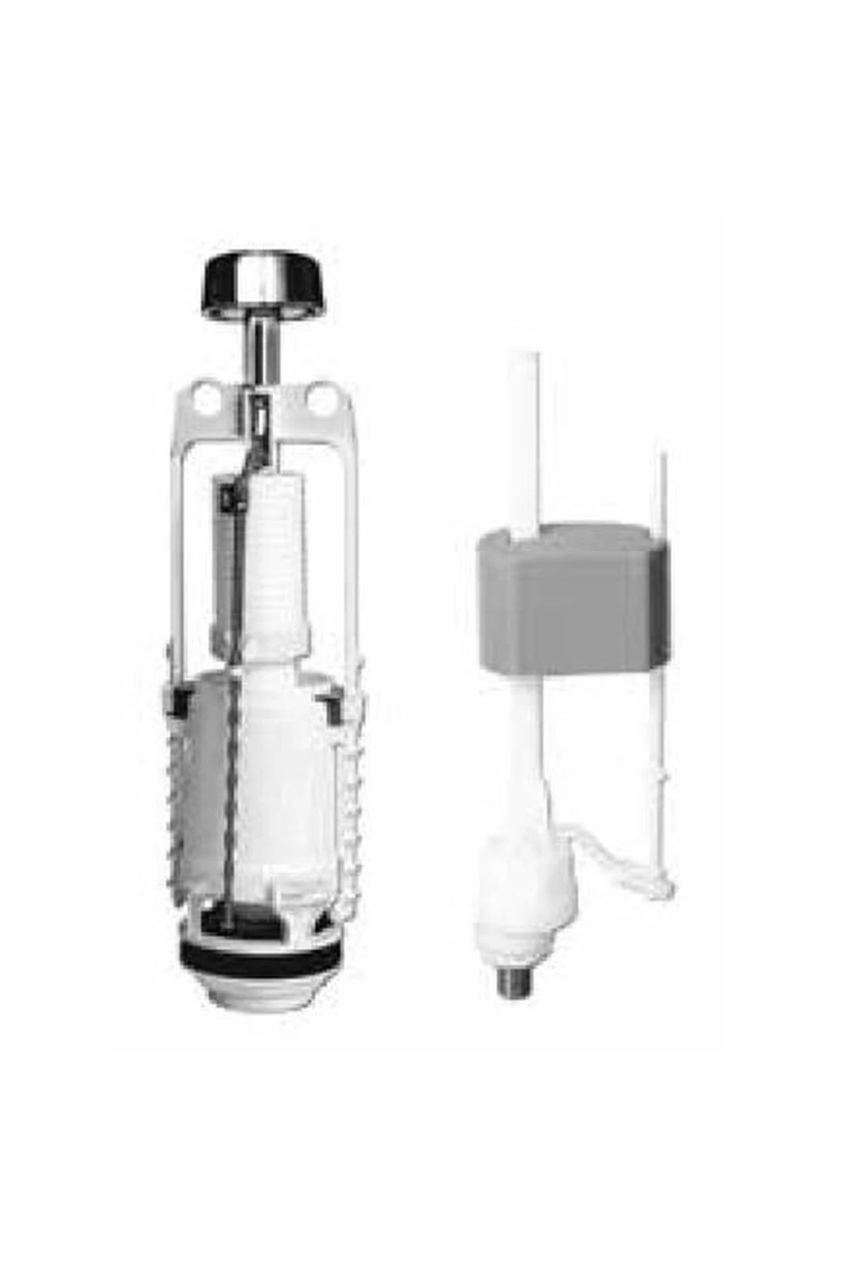 Eca Niobe Tek Basmalı Klozet Iç Takım