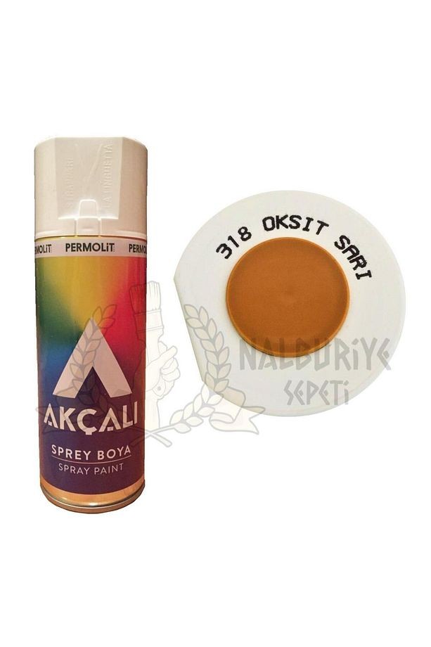 Akrilik Sprey Boya OKSİT SARI 400 ml - 318