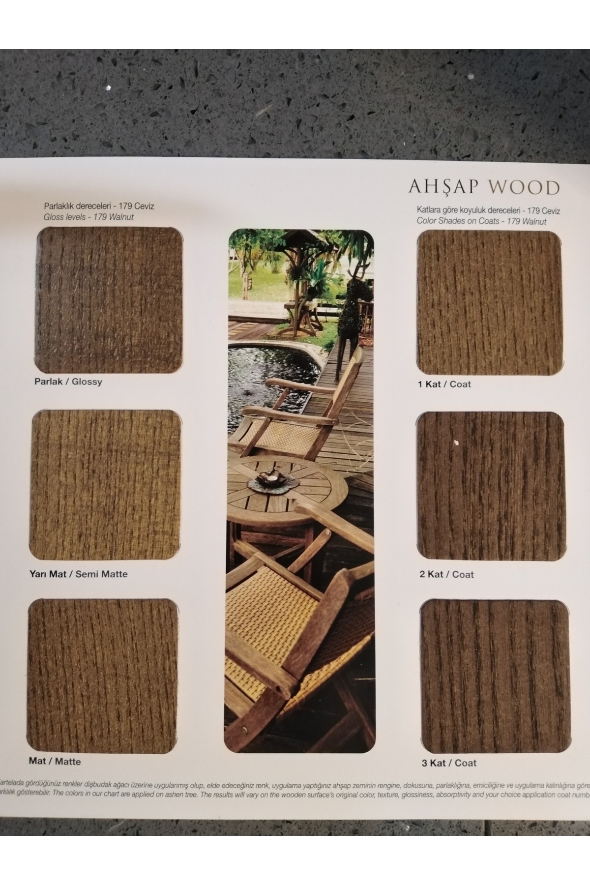 Politex Mat Fındık Vernik 0,75 Litre