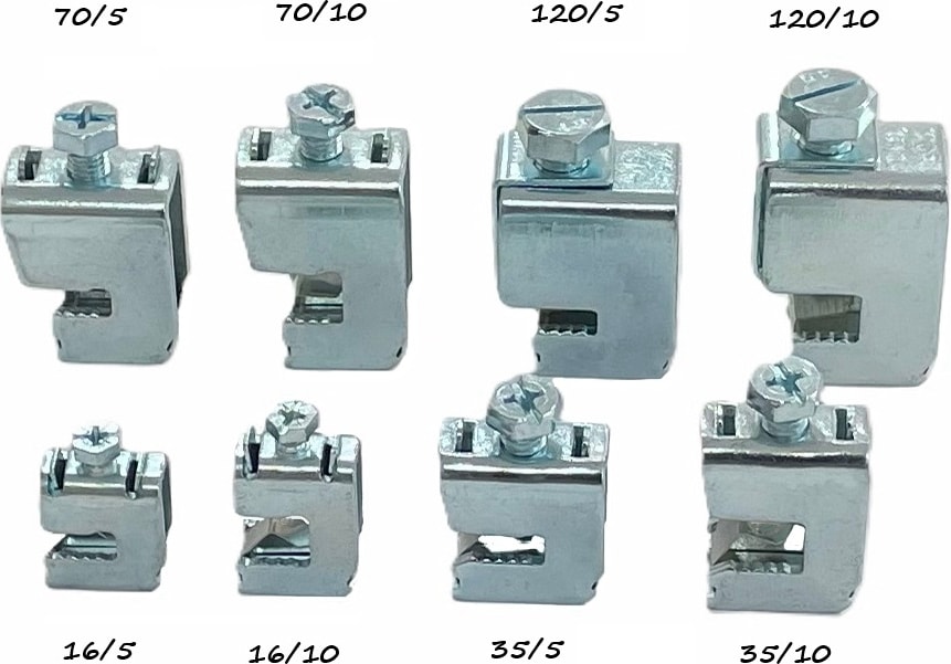 Bara Klemensi 16-120 Kablo 5 mm Baraya 5 Adet