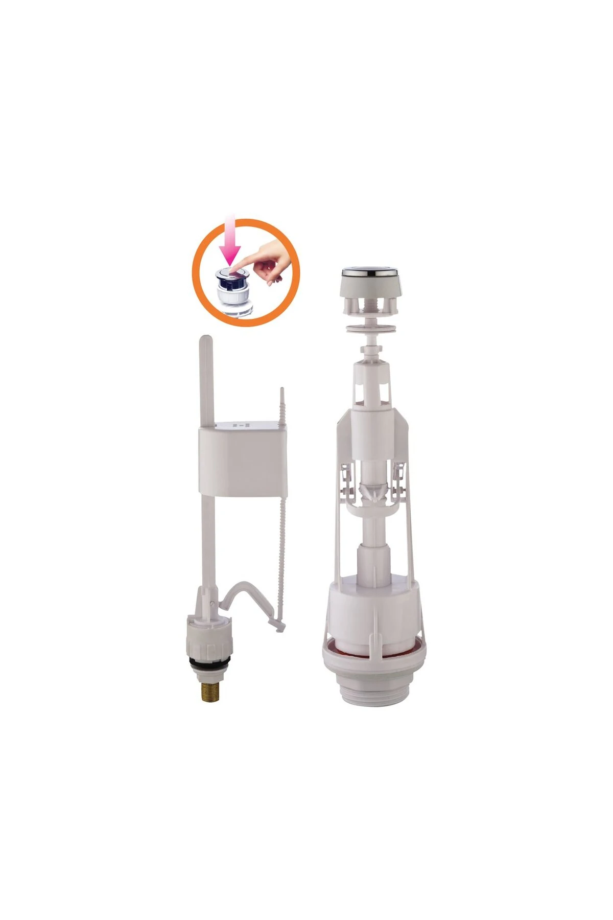 Klozet İç Takımı Basmalı Rezervuar İç Takım