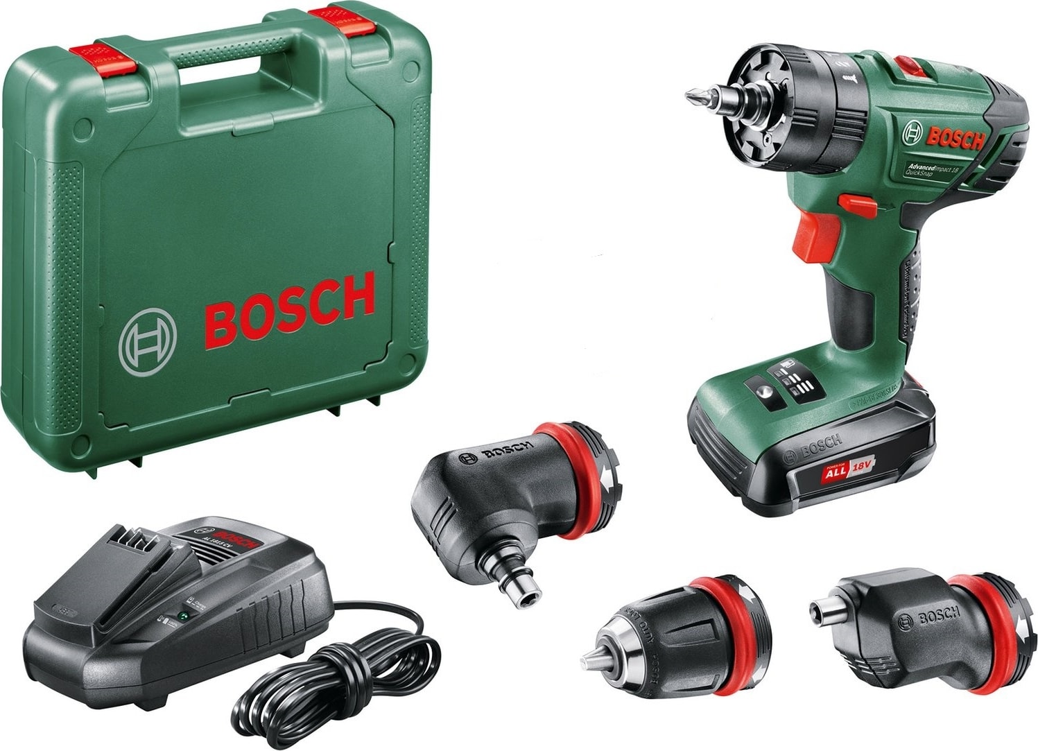 BOSCH Advancedimpact 18 Qick Snap Akülü Matkap Vidalama