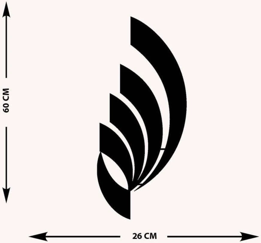 -Allah Islami Metal Tablo - Islami Ev Dekorasyonu - Dini Duvar Tabloları - 60 X 27 - Cm - Sıyah-Islm-102