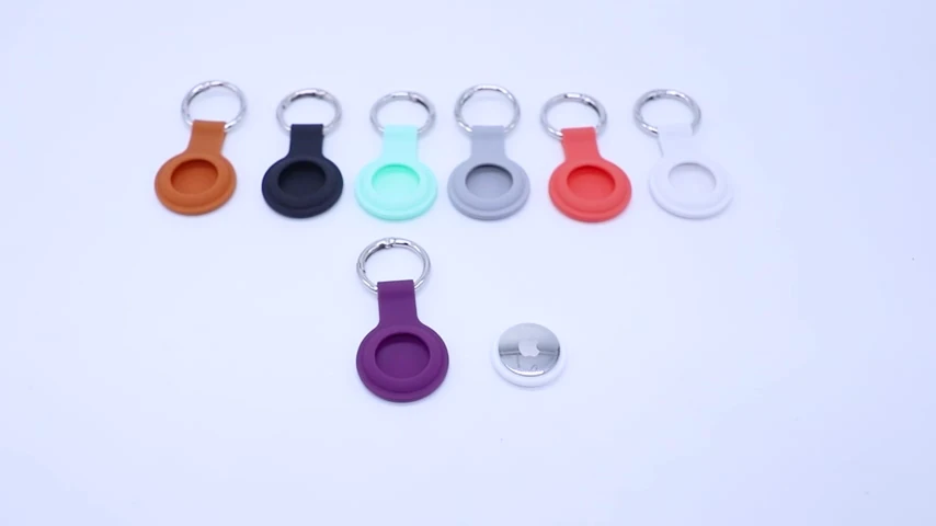 Airtag Kılıf Anahtarlık Tam Koruma Klasik Yumuşak Silikon