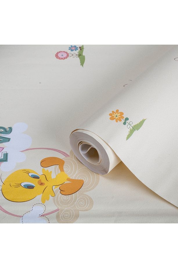 Ada Kids 8931-1 Duvar Kağıdı Sarı Tweety