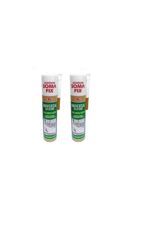 SOMAFİX UNİVERSAL BEYAZ SİLİKON 280 GR 2 ADET