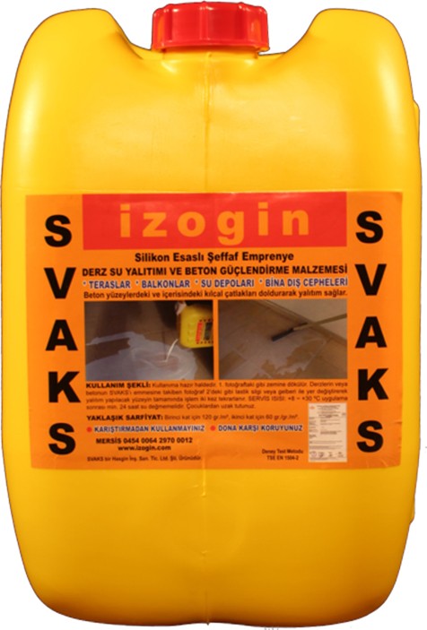 Svaks Fayans Üstü Su Yalıtım Malzemesi 20 kg (80 ~ 90 metrekare için)