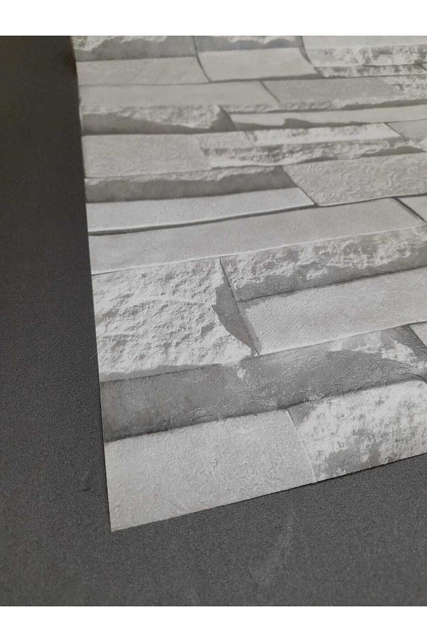 Taş Desenli 3boyutlu Duvar Kağıdı (5m2)