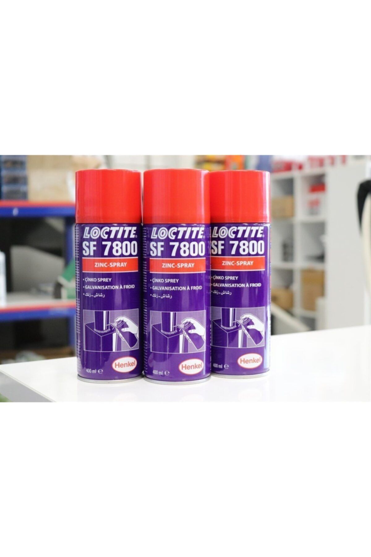 Sf 7800-korozyona Karşı Koruyucu Çinko Sprey-400 Ml