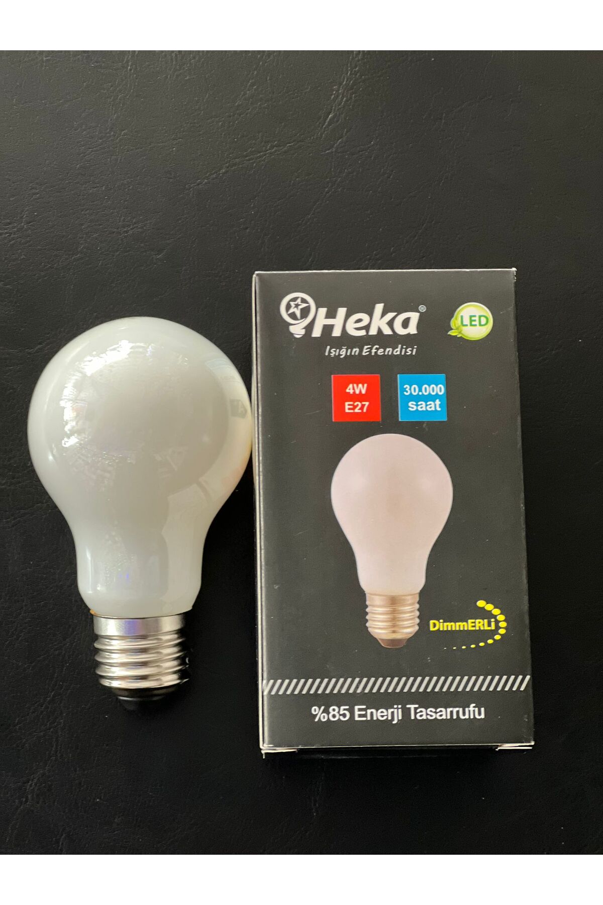 2700 KELVİN SOFT CAMLI GÜNIŞIĞI 4 WATT 275 LÜMEN DİMMERLİ LED AMPUL