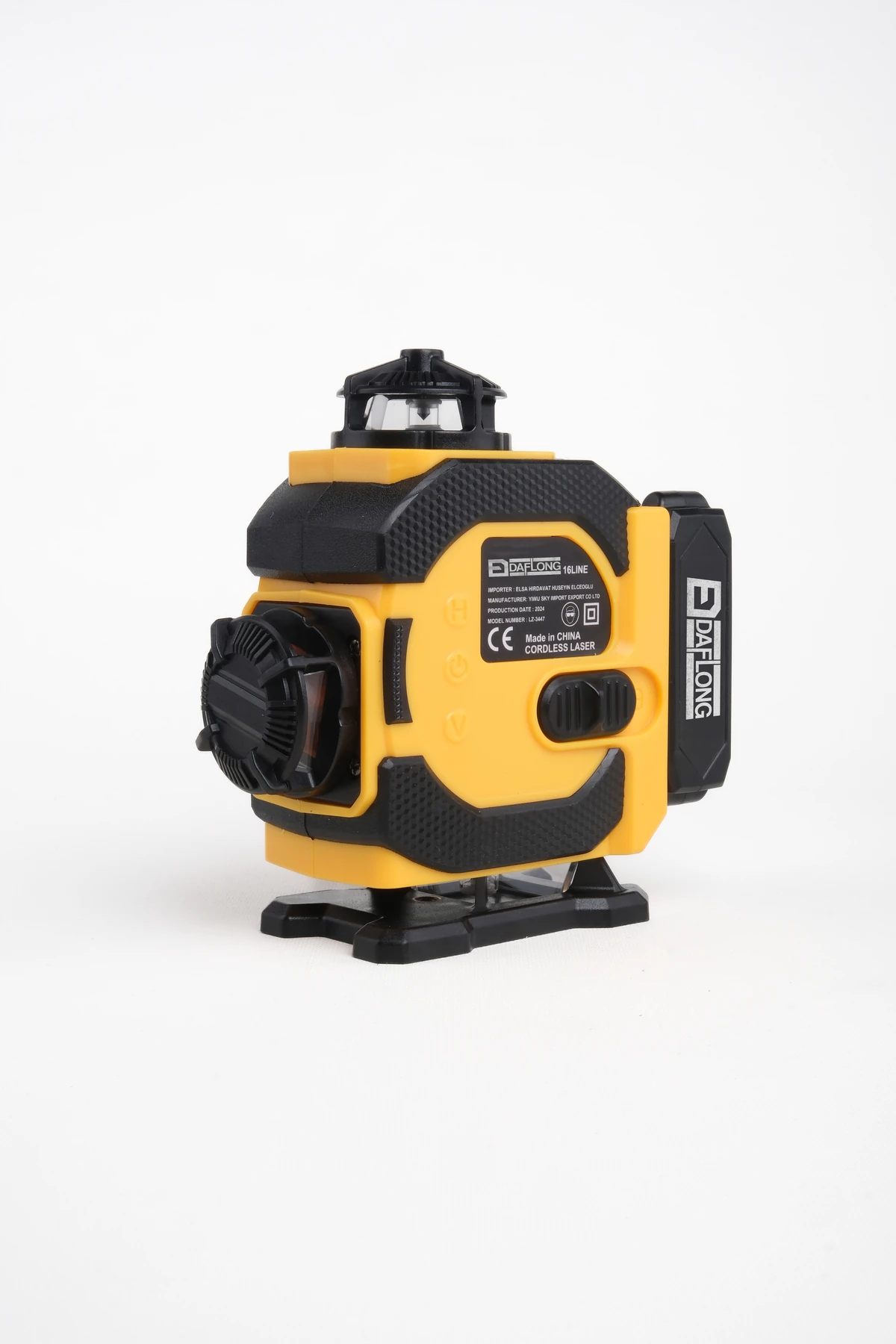 TRİPOD HEDİYELİ DİJİTAL GÖSTERGELİ TYPE-C ŞARJ ÇIKIŞLI 16 YÖNLÜ LAZER HİZALAMA