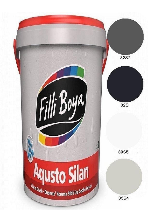 Aqusto Silan Silikon Esaslı Dış Cephe Boyası 15lt (39s5)